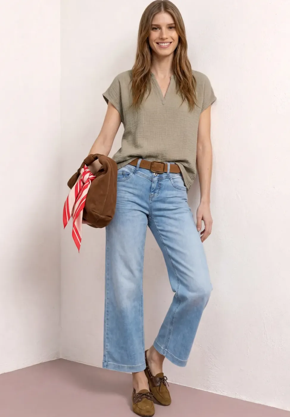 Blouse en mousseline