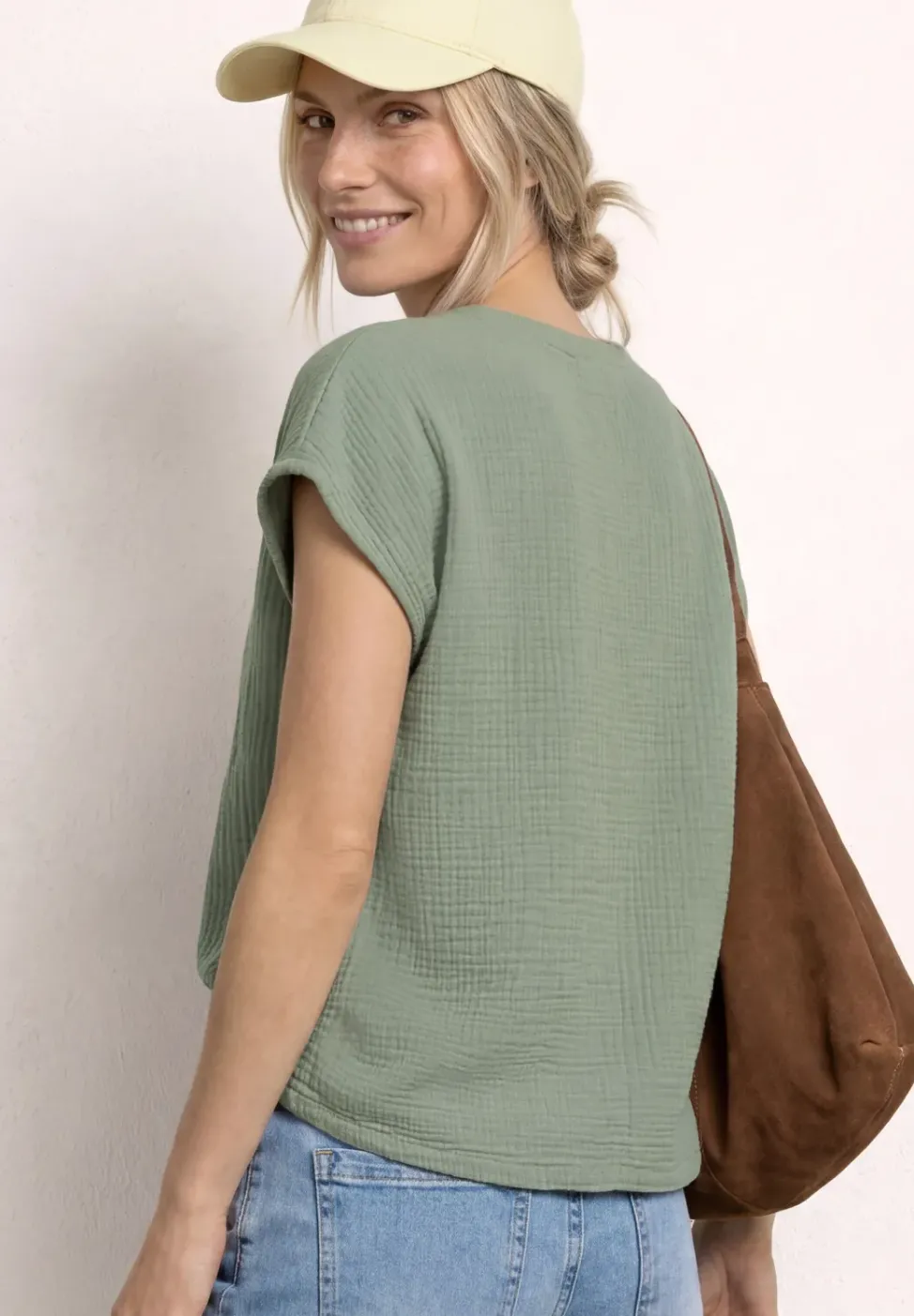 Blouse en mousseline