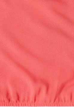 Blouse à manches courtes avec mélange de structures