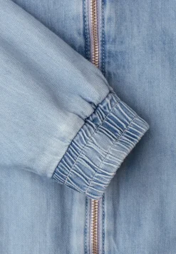 Blouson au look jean avec poches