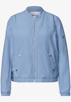 Blouson avec col rond et fermeture éclair