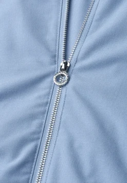 Blouson avec col rond et fermeture éclair