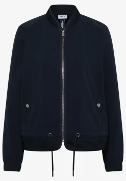 Blouson avec cordon de serrage et détails en mesh
