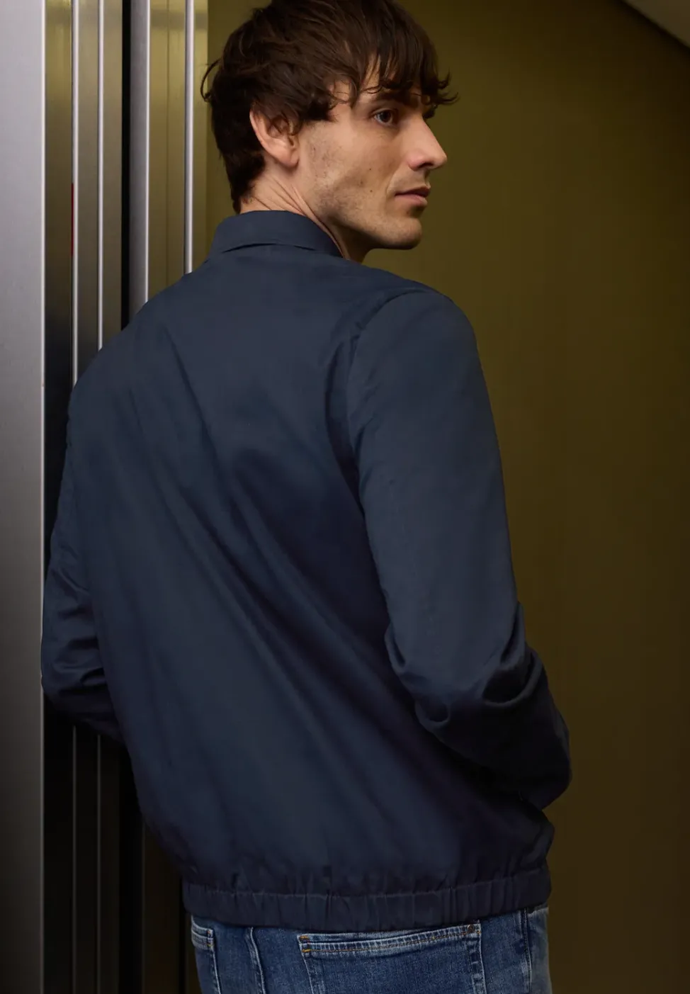 Blouson avec fermeture éclair