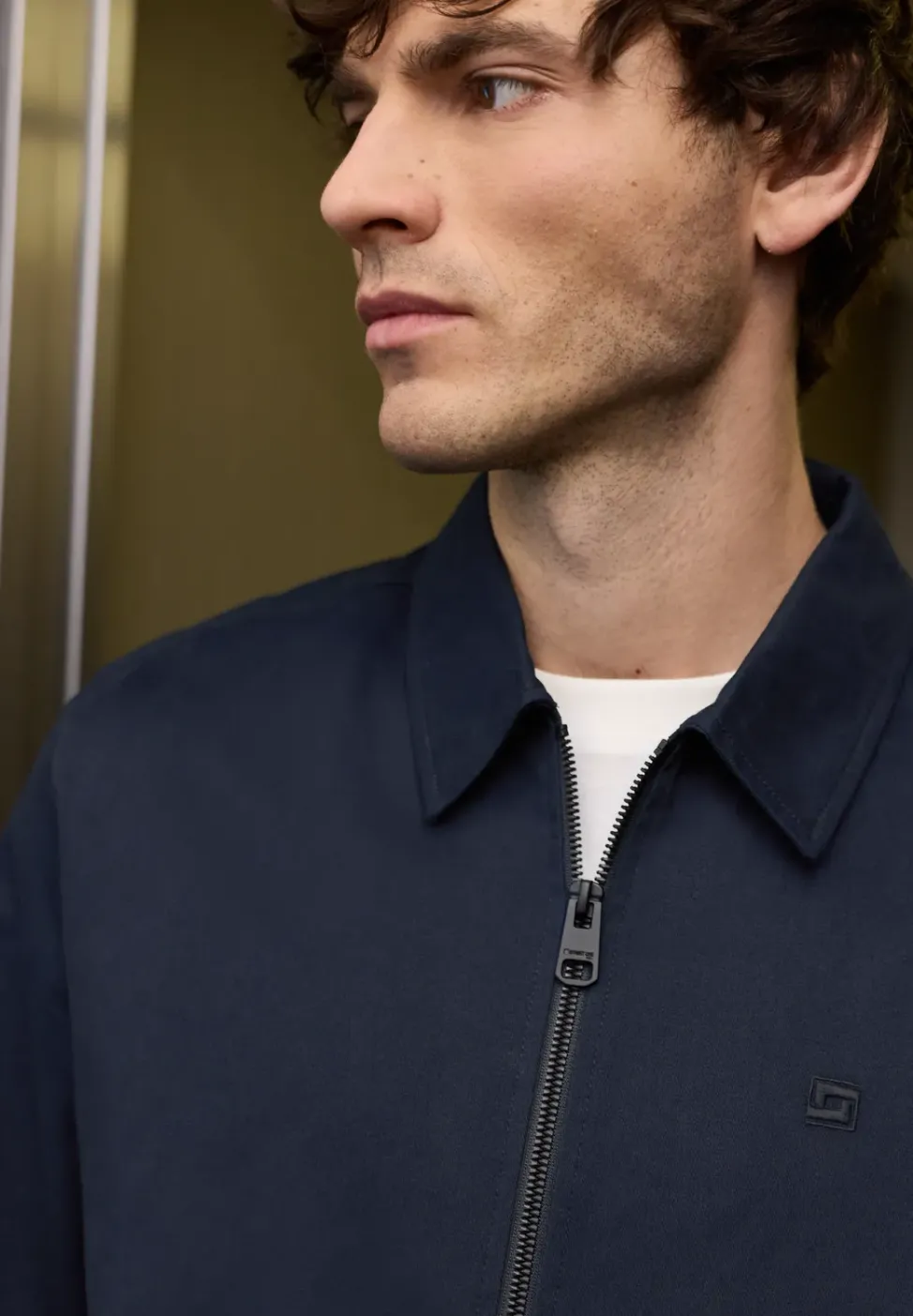 Blouson avec fermeture éclair