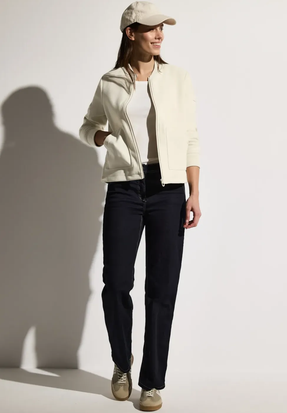 Blouson effet laine