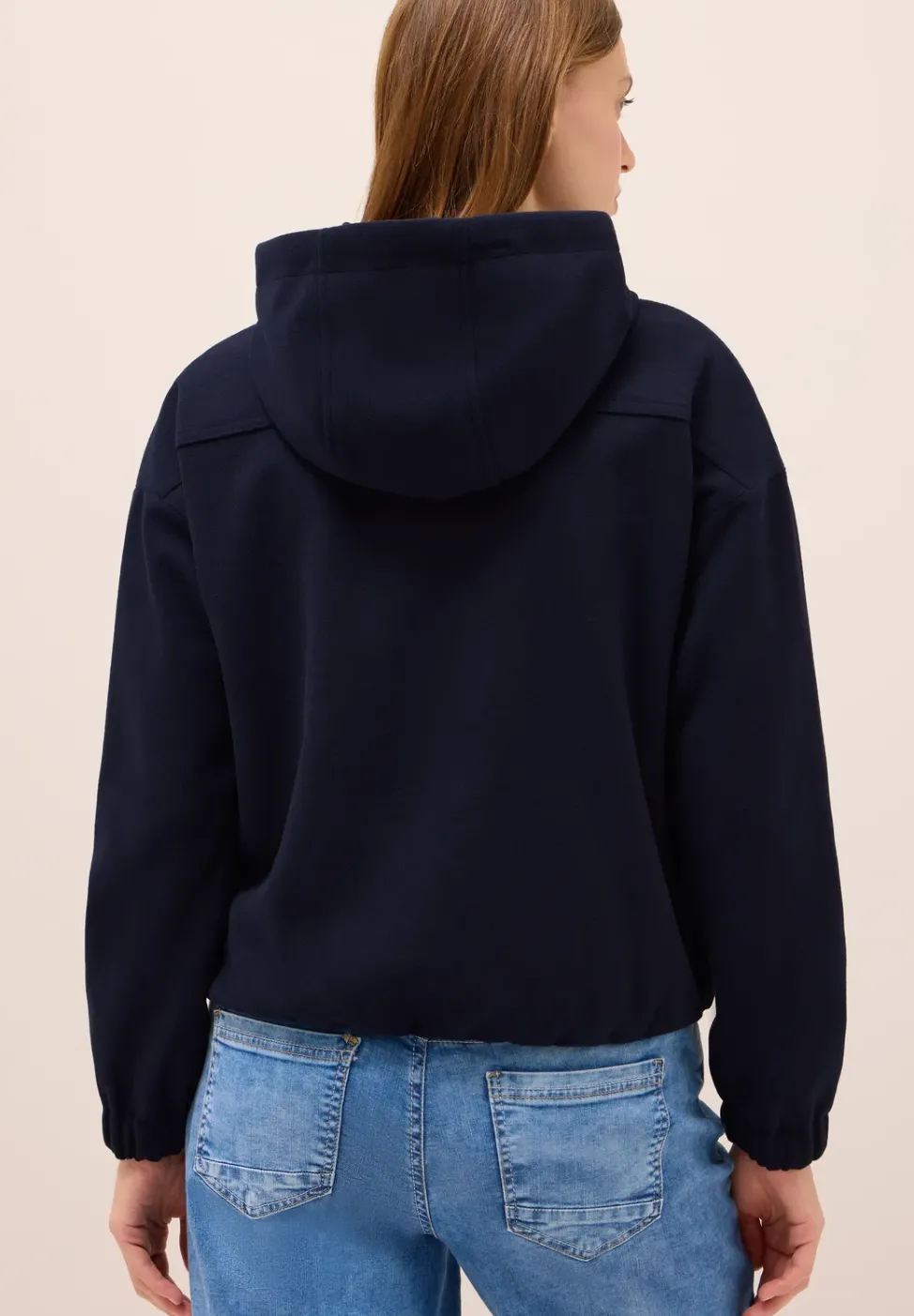 Blouson en aspect laine