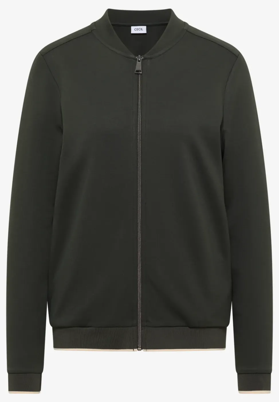Blouson en couleur unie