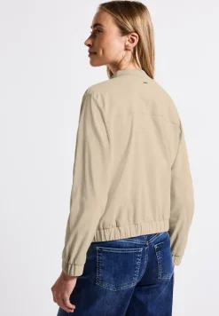 Blouson en couleur unie