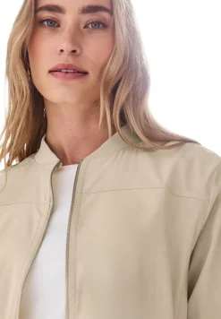 Blouson en couleur unie