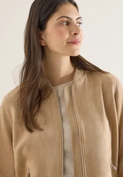 Blouson en couleur unie