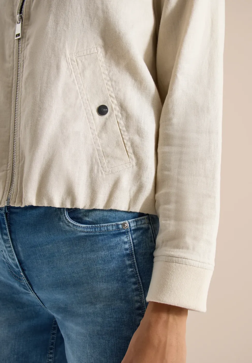Blouson en lin léger