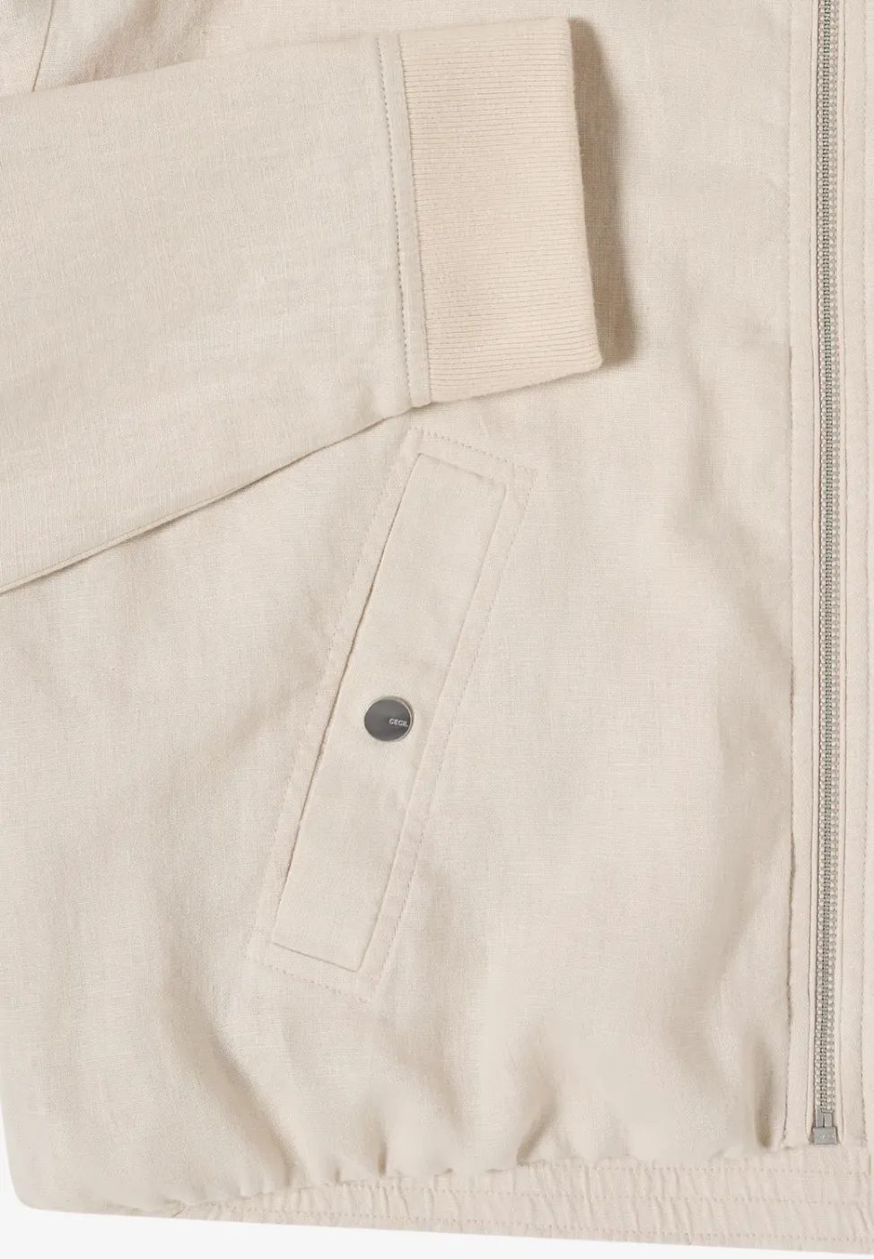 Blouson en lin léger