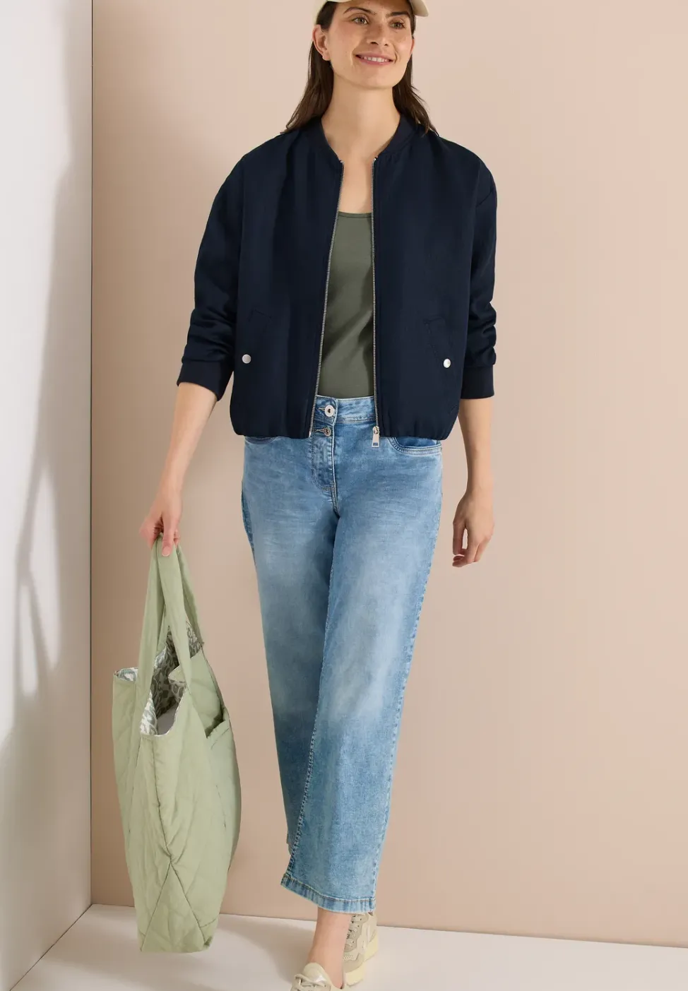 Blouson en lin léger