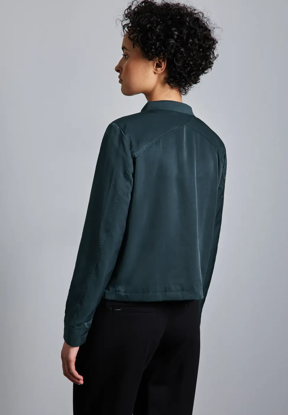 Blouson en satin