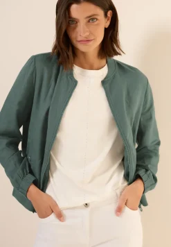 Blouson léger en lin