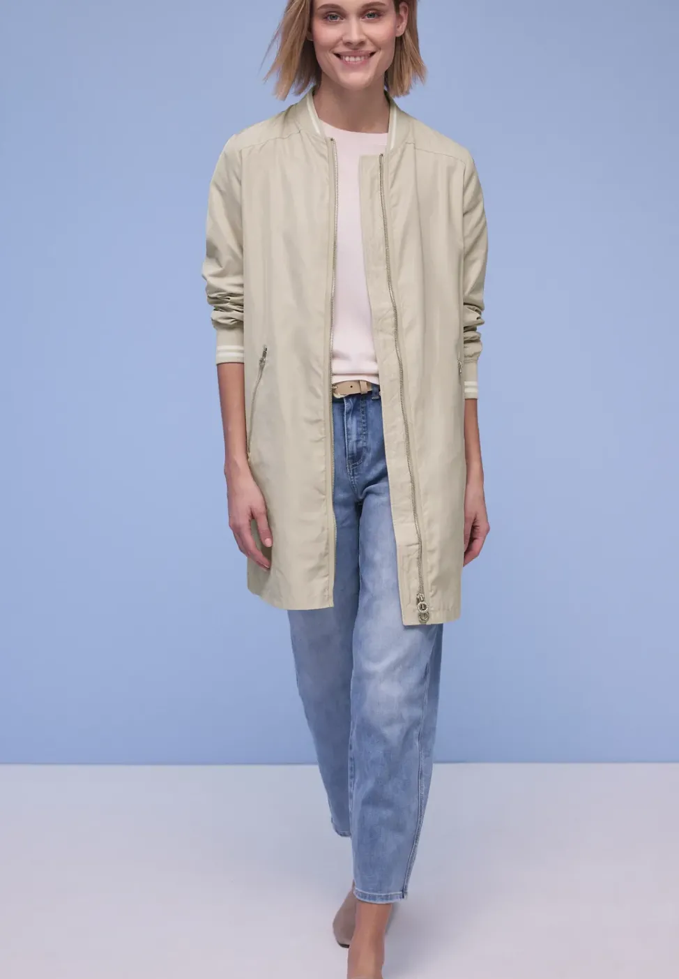 Blouson long