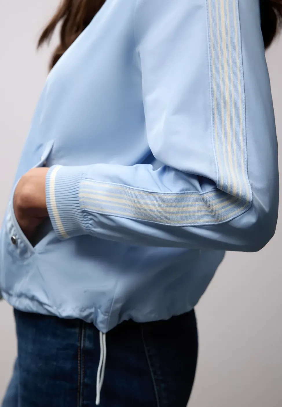 Blouson à rayures gallon