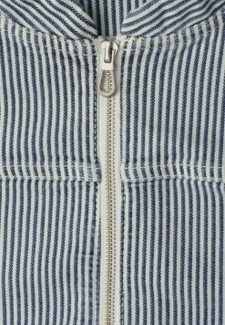 Blouson zippé en jean