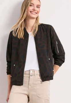 Blouson zippé à imprimé