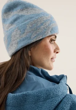 Bonnet avec motif zèbre