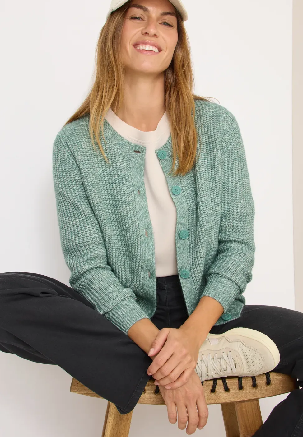 Cardigan mélangé