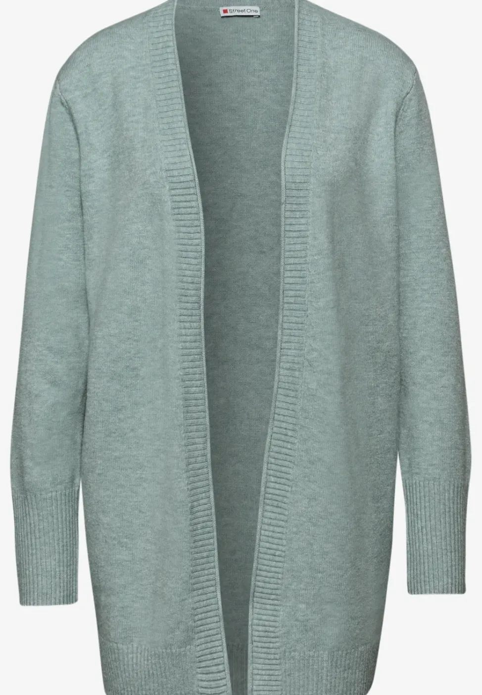 Cardigan avec bord roulé