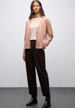 Cardigan avec détails contrastés