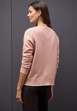 Cardigan avec détails contrastés