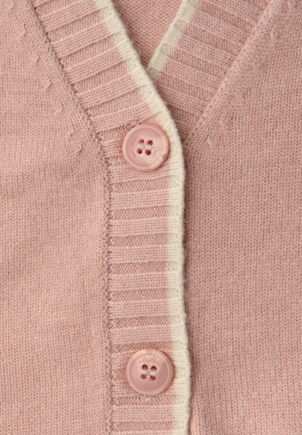 Cardigan avec détails contrastés