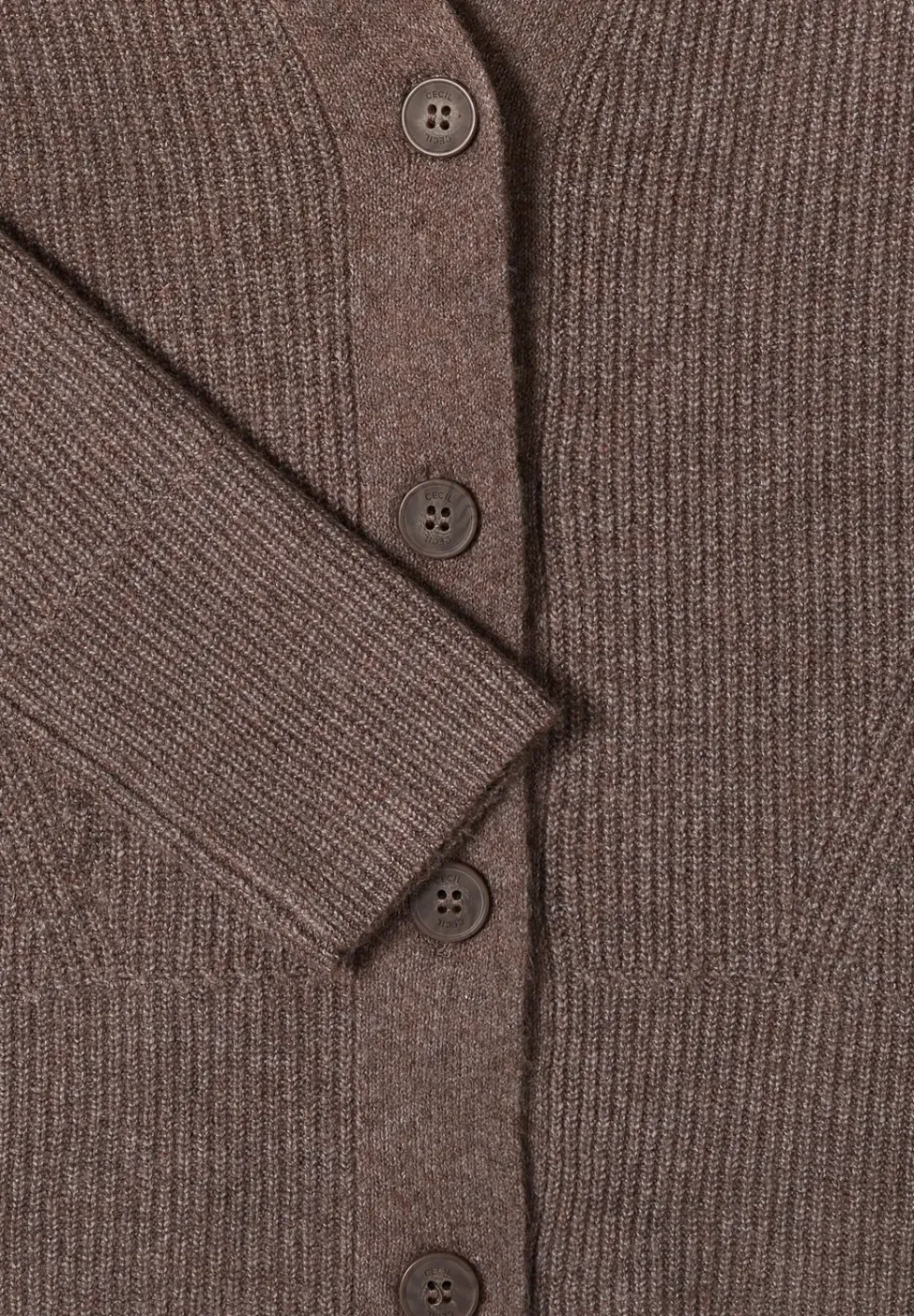 Cardigan avec détail structuré