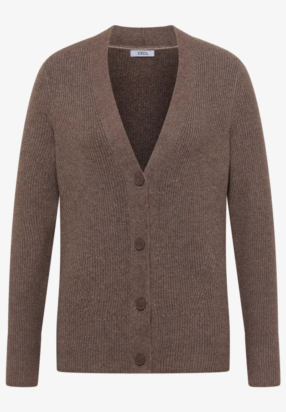 Cardigan avec détail structuré