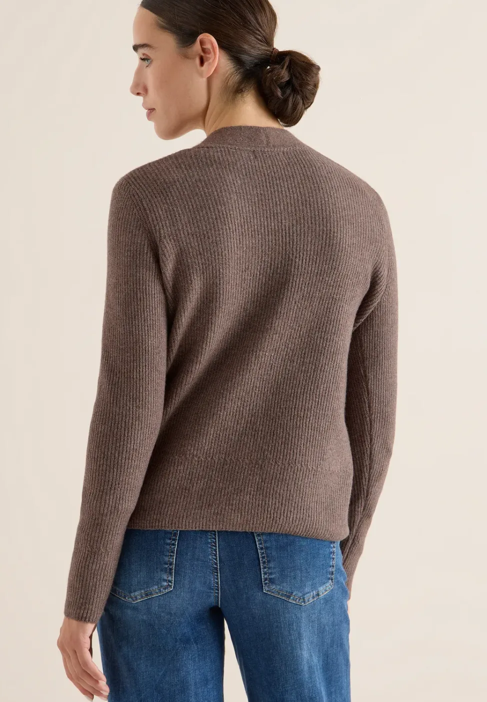 Cardigan avec détail structuré