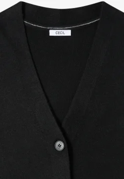 Cardigan avec patte de boutonnage
