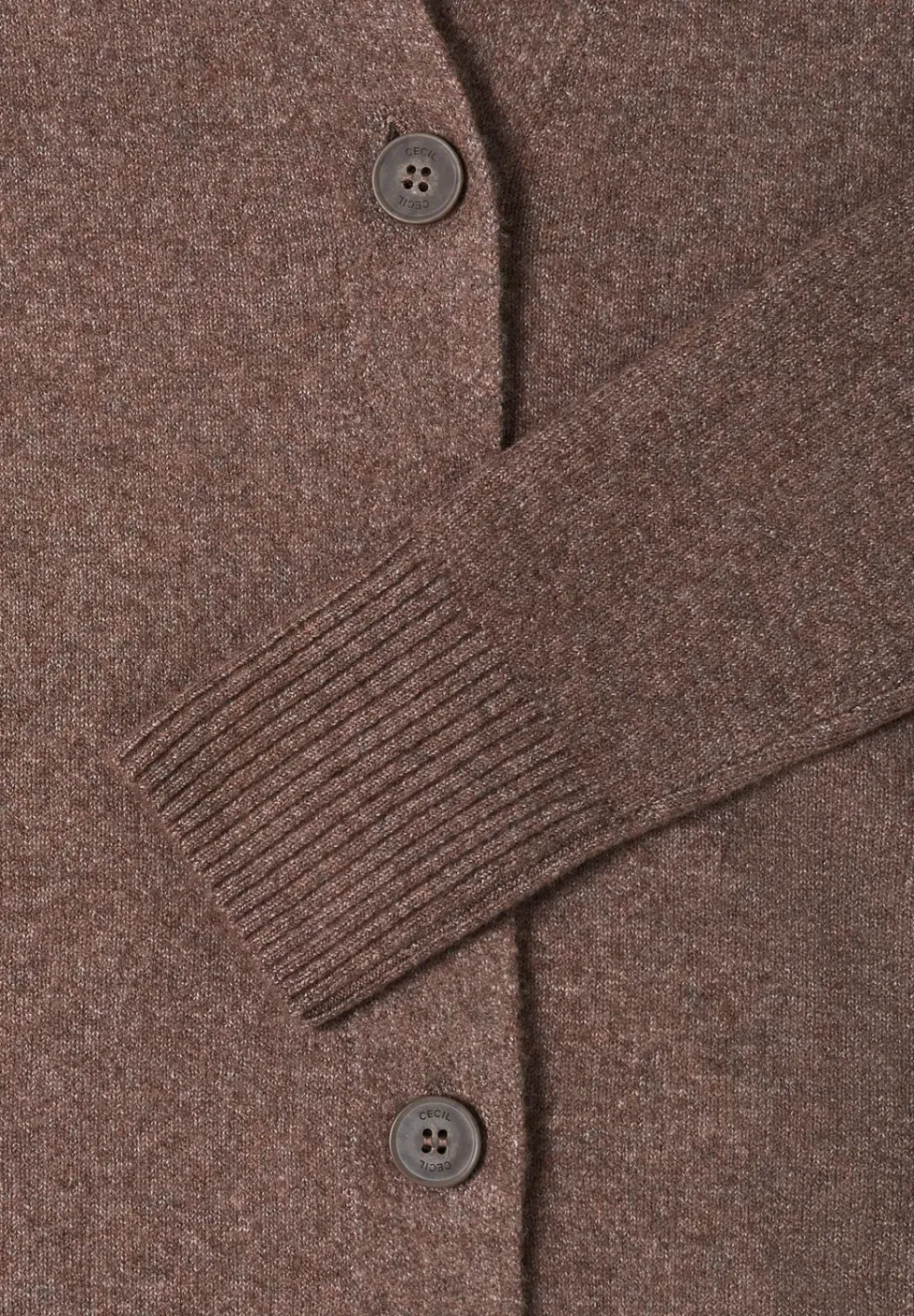 Cardigan avec patte de boutonnage
