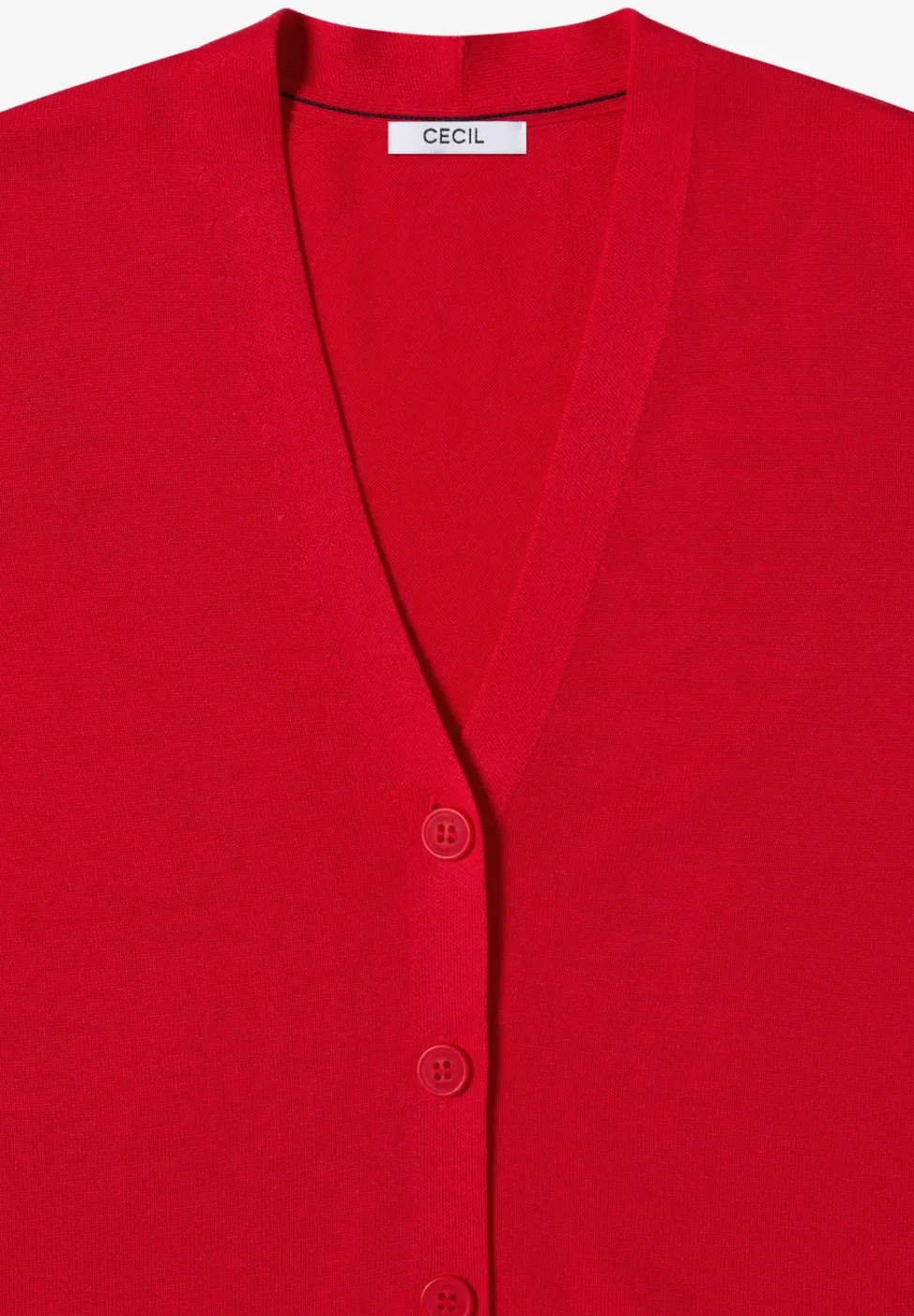 Cardigan col en V