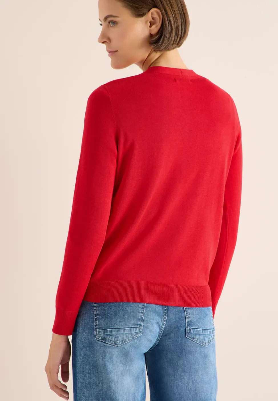 Cardigan col en V
