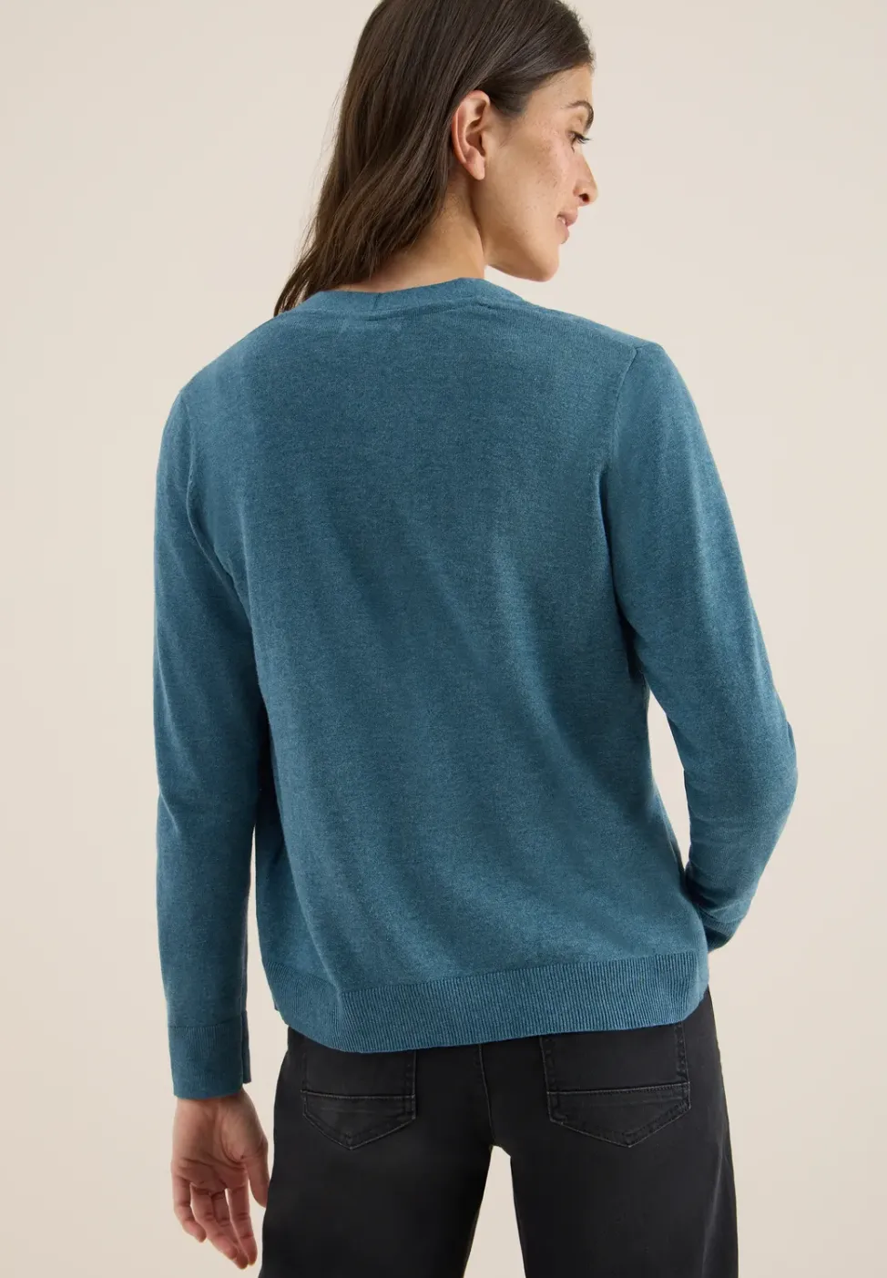 Cardigan col en V