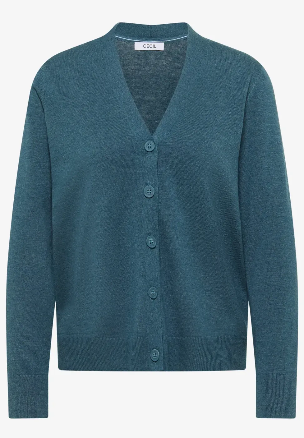 Cardigan col en V