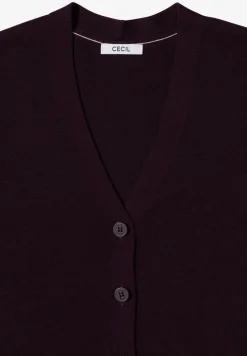Cardigan col en V