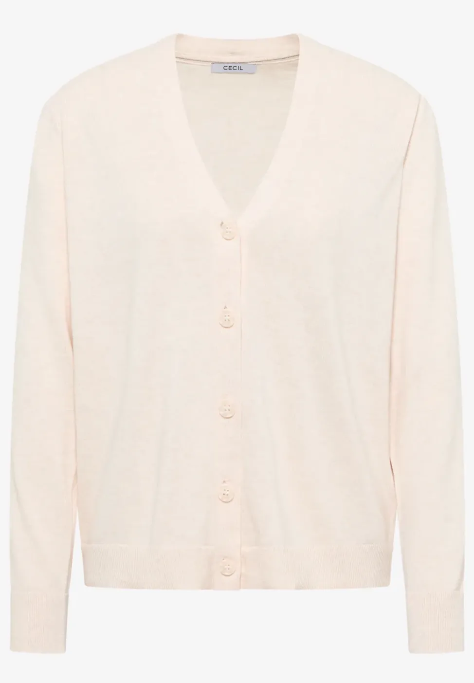 Cardigan col en V
