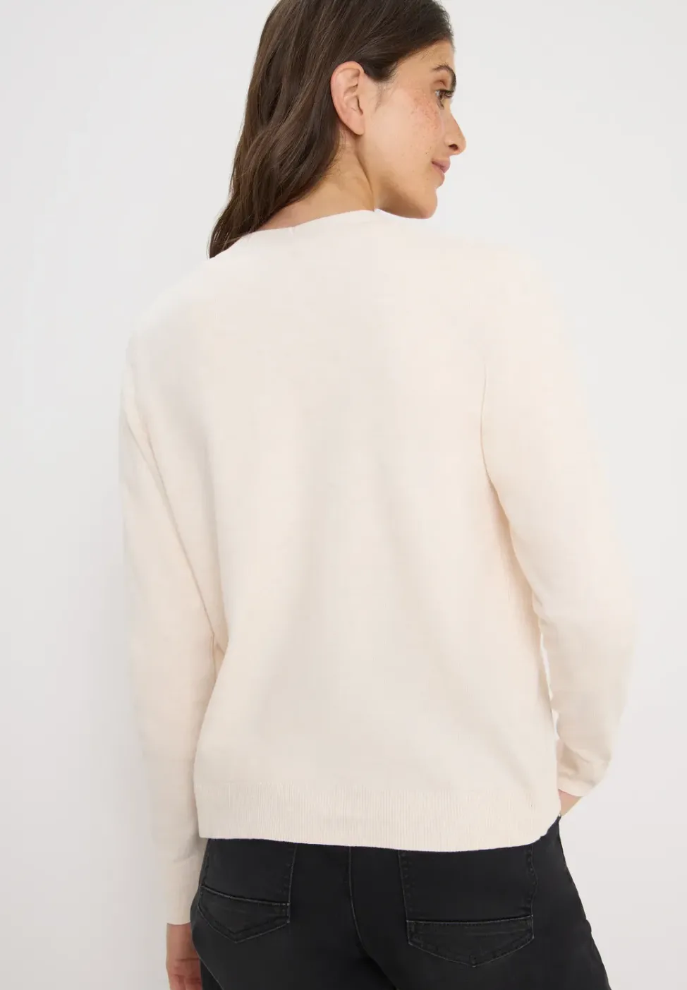 Cardigan col en V
