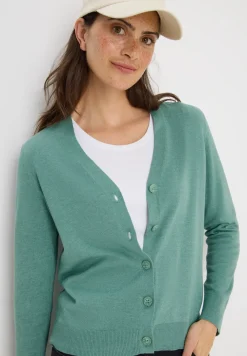 Cardigan col en V
