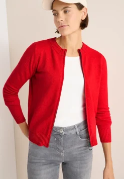 Cardigan cosy avec fermeture éclair
