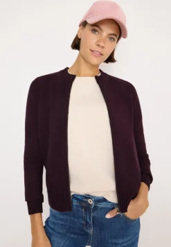 Cardigan cosy avec fermeture éclair