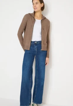 Cardigan cosy avec hoodie