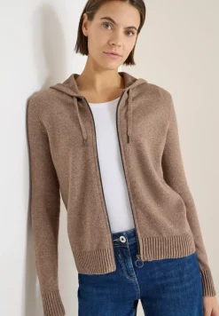 Cardigan cosy avec hoodie