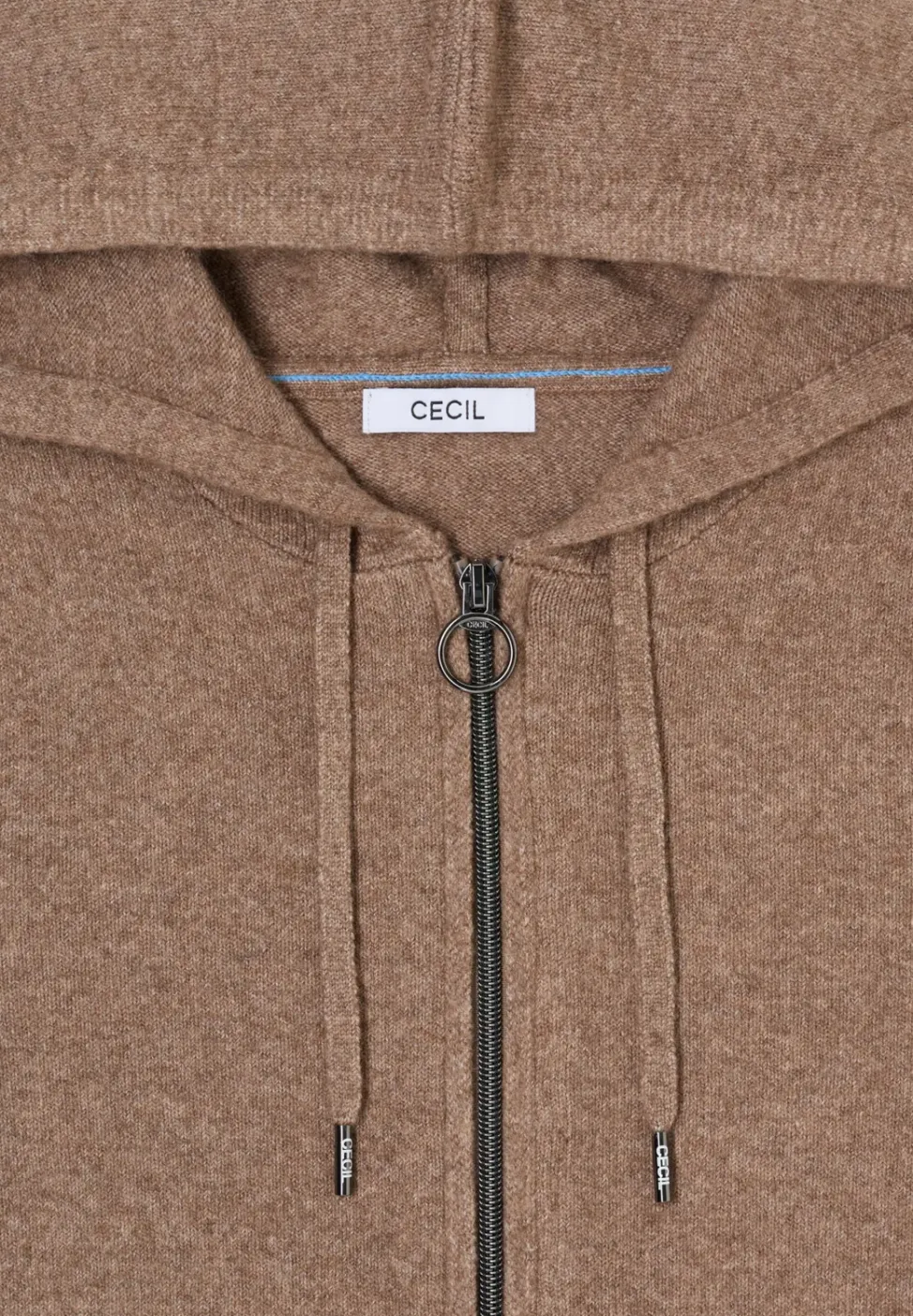 Cardigan cosy avec hoodie