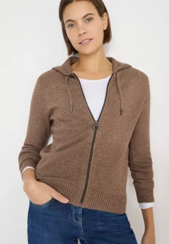 Cardigan cosy avec hoodie