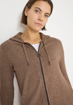 Cardigan cosy avec hoodie